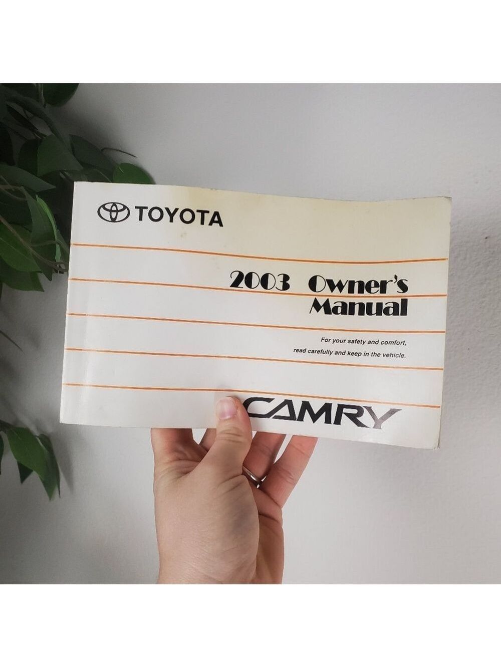 Toyota Camry 2003 Owners Manual